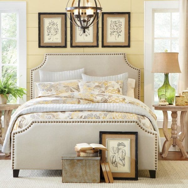 upholstered headboard bedroom trends