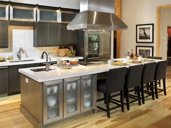 kitchen island trends 2019