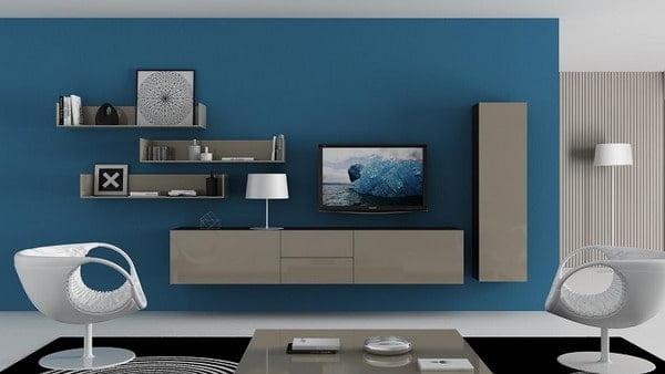 Indigo Colors in Interior Decoration Trends 2019