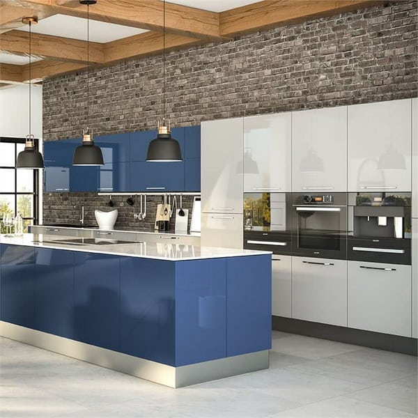 Modern Kitchen Color Trends 2021, Is Blue A Good Color For Kitchen Cabinets 2021