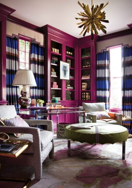 fashionable color in the interior of 2021