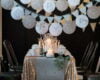Decorating New Year's Table