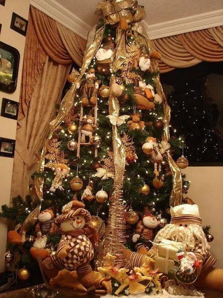 Original And Homemade Decorated Christmas Trees Trends 2020