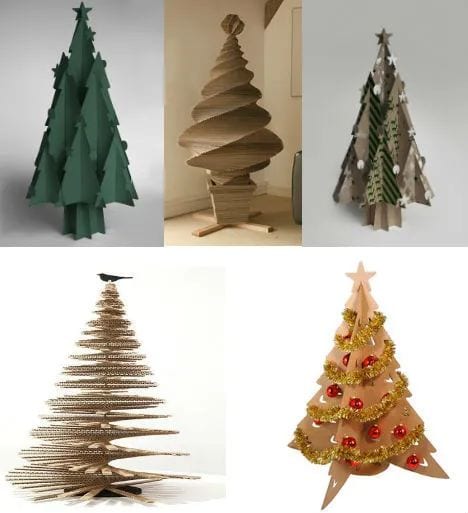 Original And Homemade Decorated Christmas Trees Trends 2020