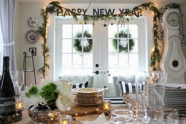 New Year Decoration 2021: Top 144 simple and cheap ideas