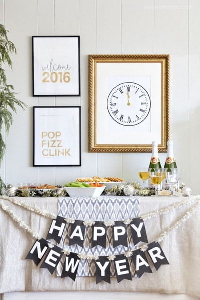 New Year Decoration 2021: Top 144 simple and cheap ideas