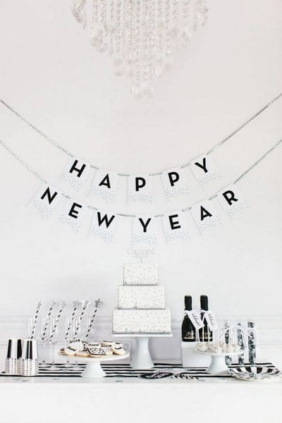 New Year Decoration 2021: Top 144 simple and cheap ideas