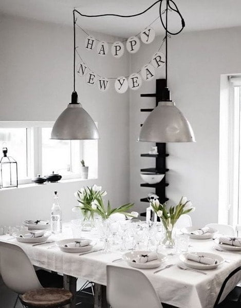 New Year Decoration 2021: Top 144 simple and cheap ideas