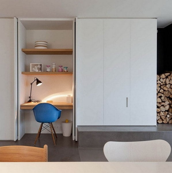 Read more about the article Hiding the office in the closet: ultimate cloffice trends for 2022