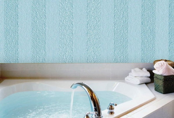 New trends for wallpaper for the bathroom