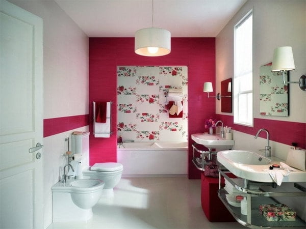 New trends for wallpaper for the bathroom