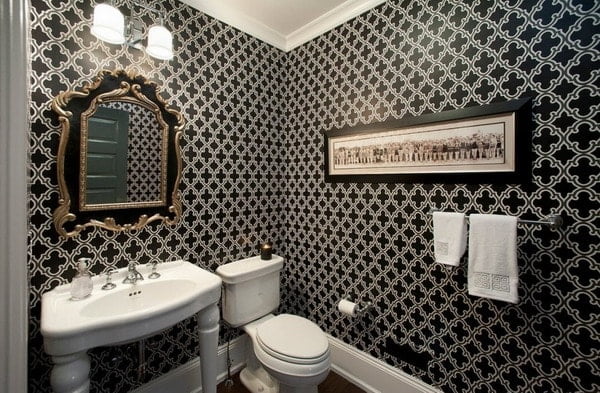 New trends for wallpaper for the bathroom