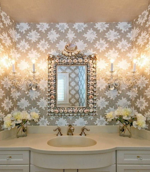 New trends for wallpaper for the bathroom