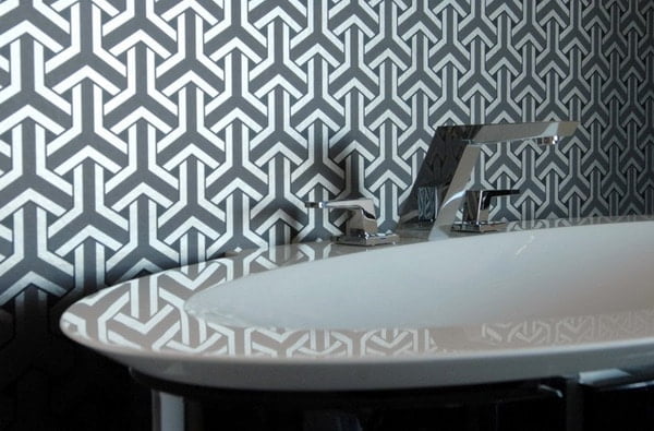 New trends for wallpaper for the bathroom