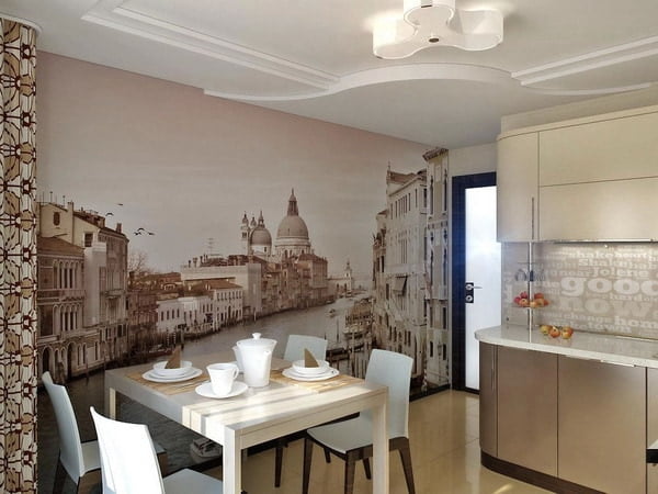 Read more about the article Wallpaper For The Kitchen: The Main Trends 2024-2025