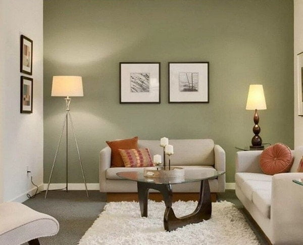 Interior wall painting 2024: design, color trends