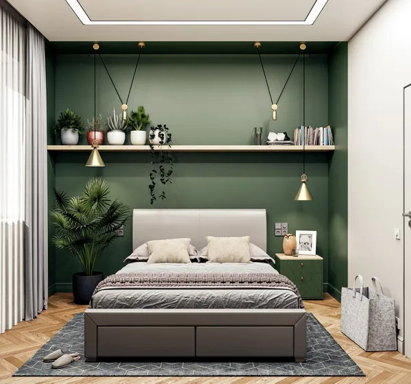 Bedroom layout and furniture in 2025
