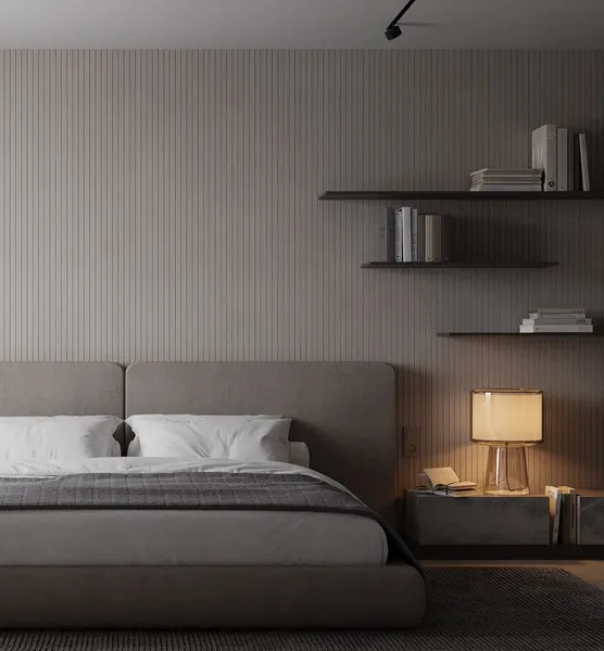 Bedroom trends 2025 in the style of minimalism