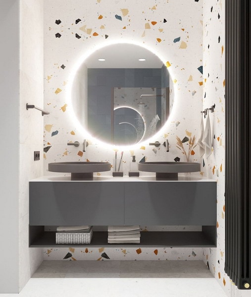 Cozy interior small bathroom design trends 2023