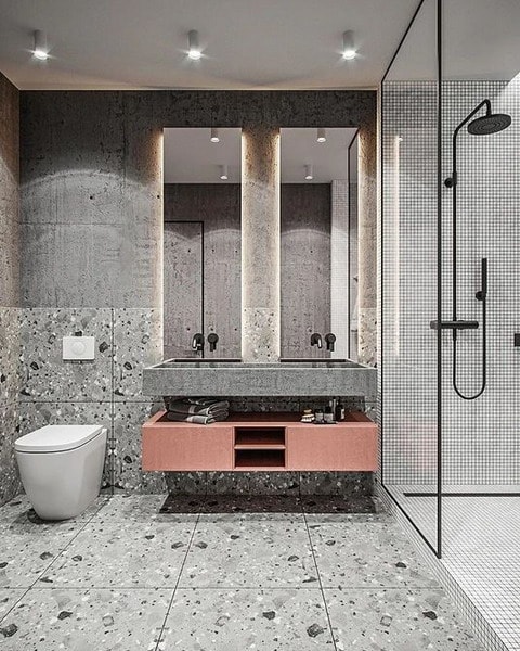 Modern and hot trends in bathroom design in 2022