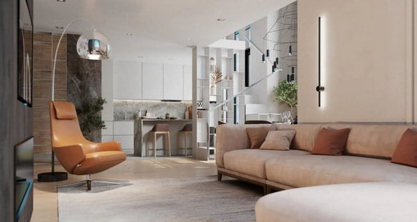 Interior design of modern apartments 2025-2026