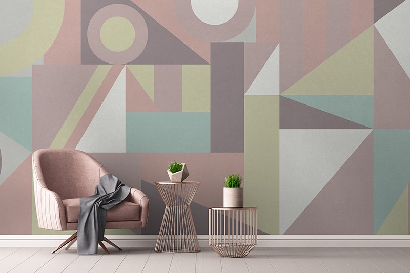 Geometric Wallpaper Trends 2025